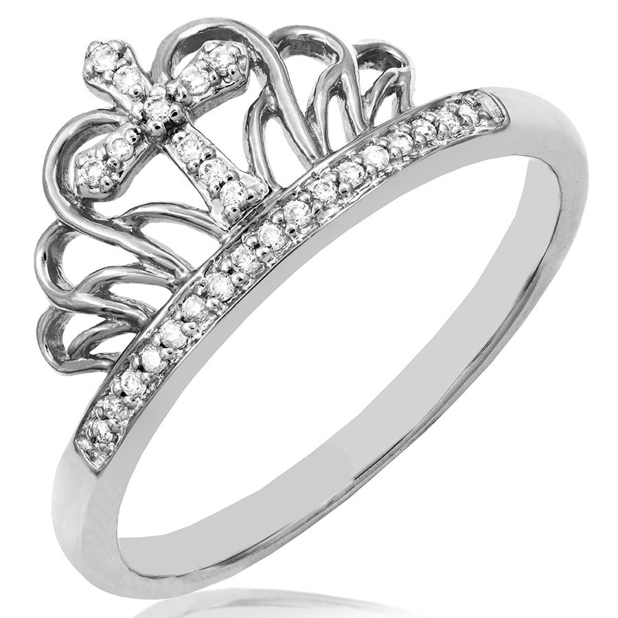 Princess crown promise on sale rings