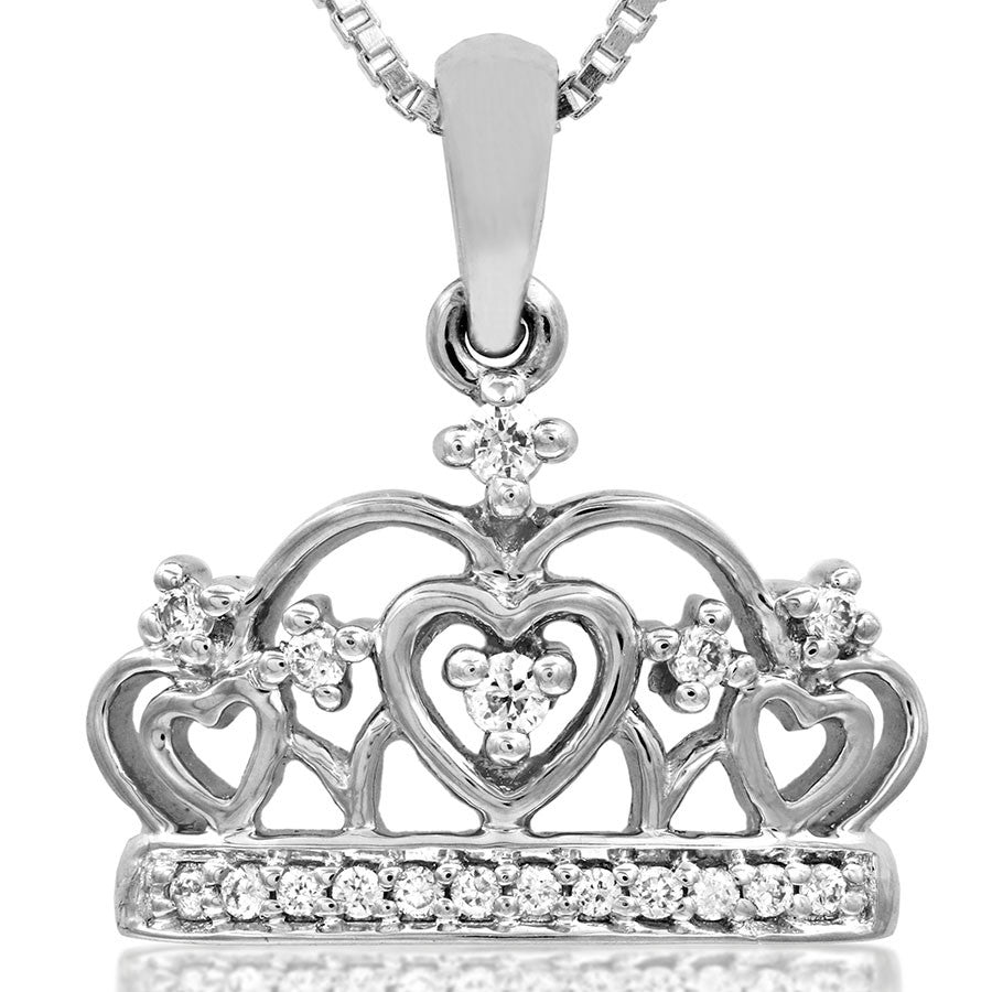 Princess on sale crown pendant