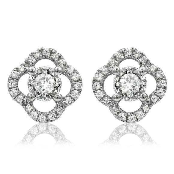 Diamonds Illusion Set Earrings