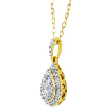 Diamond Teardrop Necklace